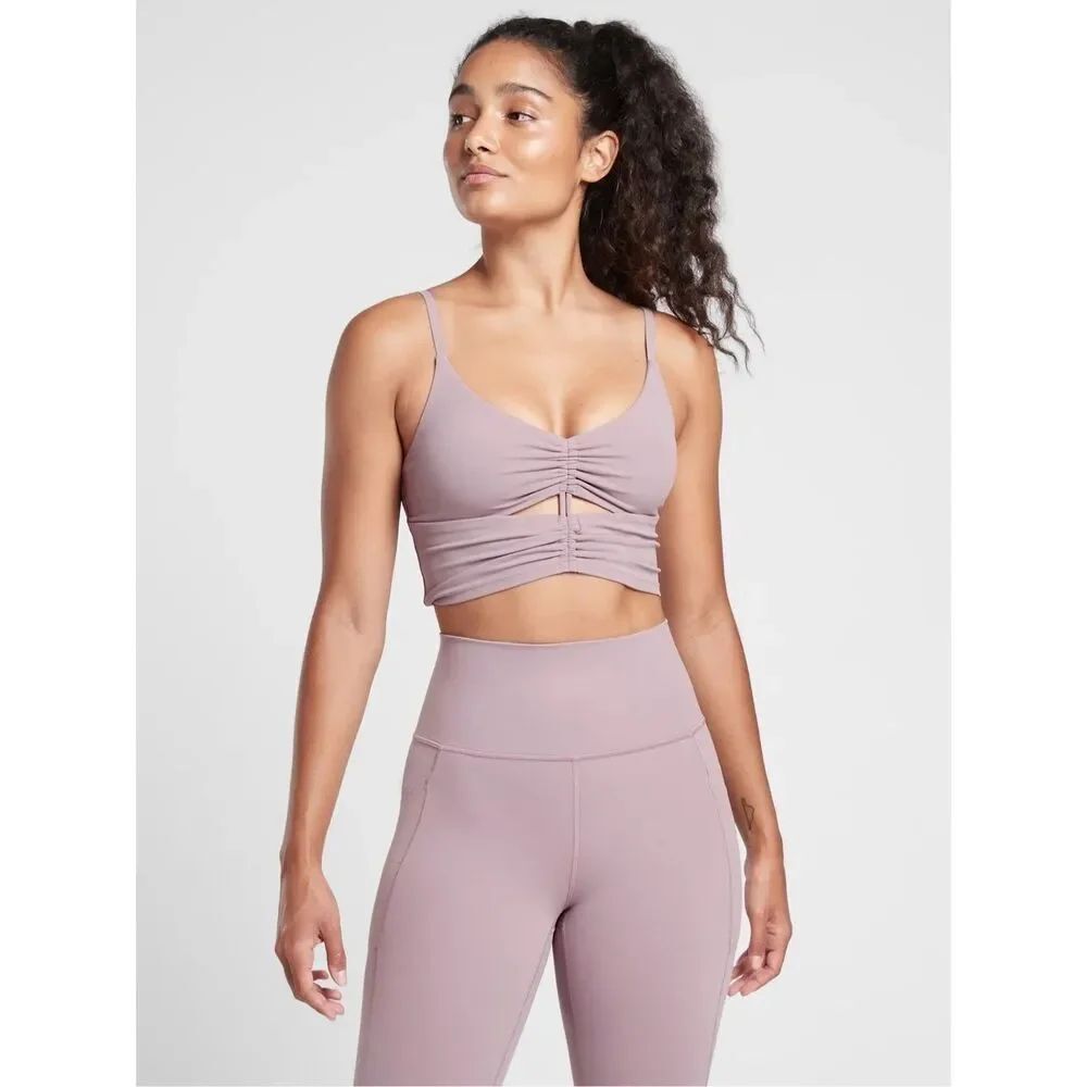 ✨ATHLETA Cinch Longline Sz Small Bra A-C✨